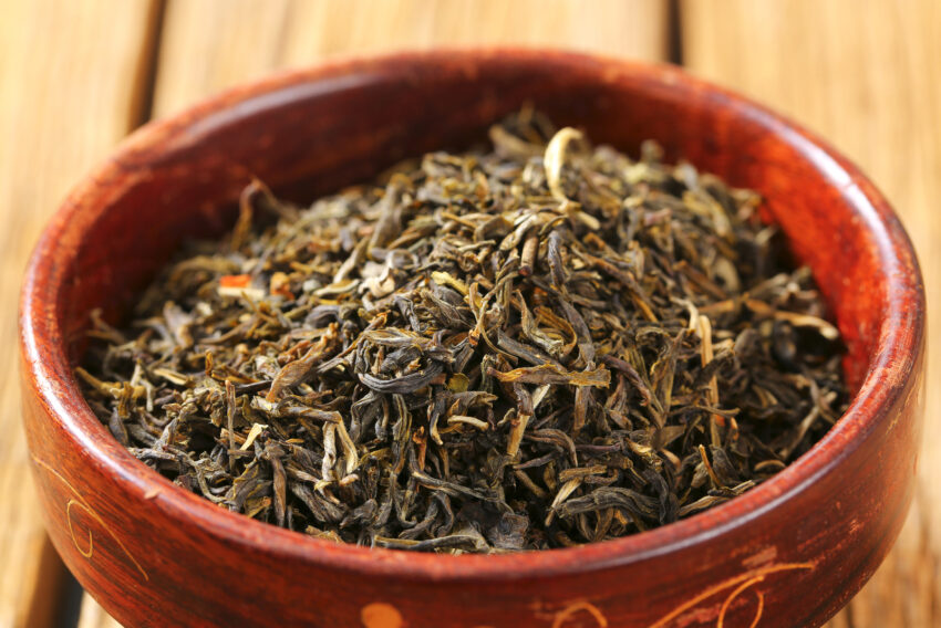 Bowl of Jasmine Green Tea